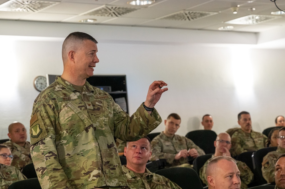 USAFE-AFAFRICA leadership addresses Mission Support and Maintenance Strategy Conference