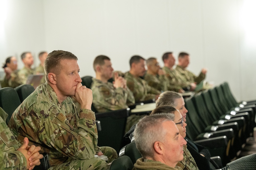 USAFE-AFAFRICA leadership addresses Mission Support and Maintenance Strategy Conference