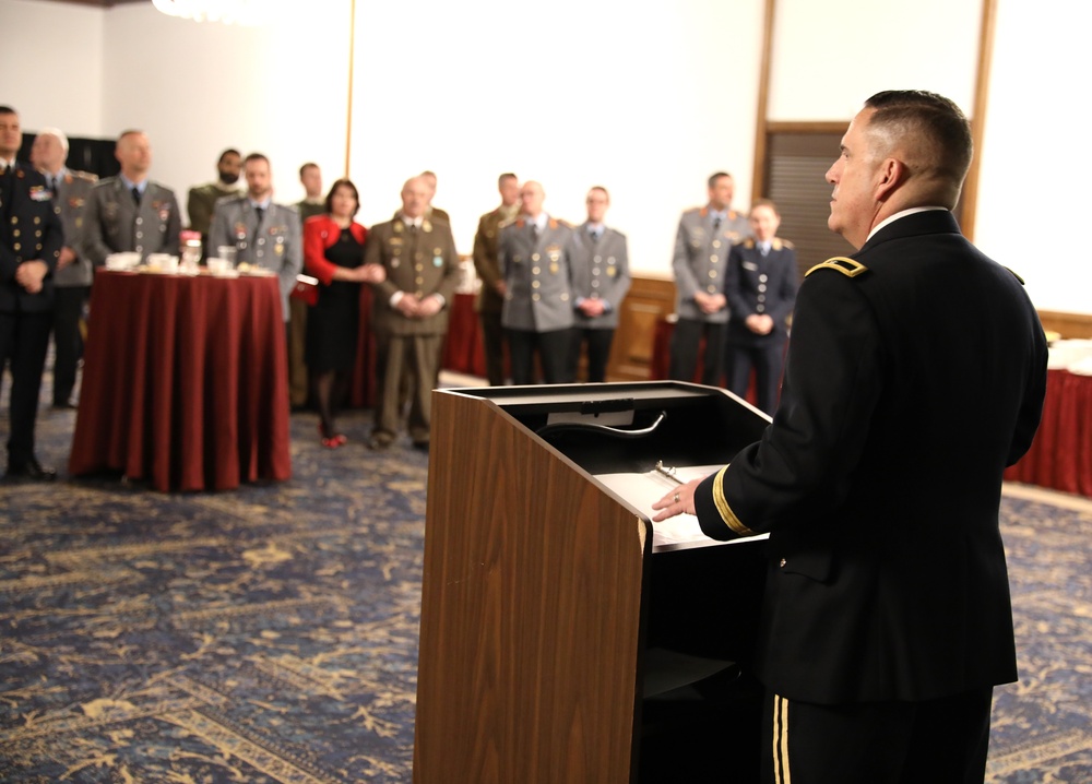 Medical Readiness Command, Europe hosts reception for NATO and Allied Partner medical leaders