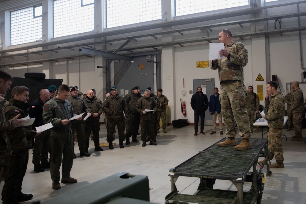 12th CAB hosts the Polish Apache Initiative’s 2nd summit at USAG Ansbach