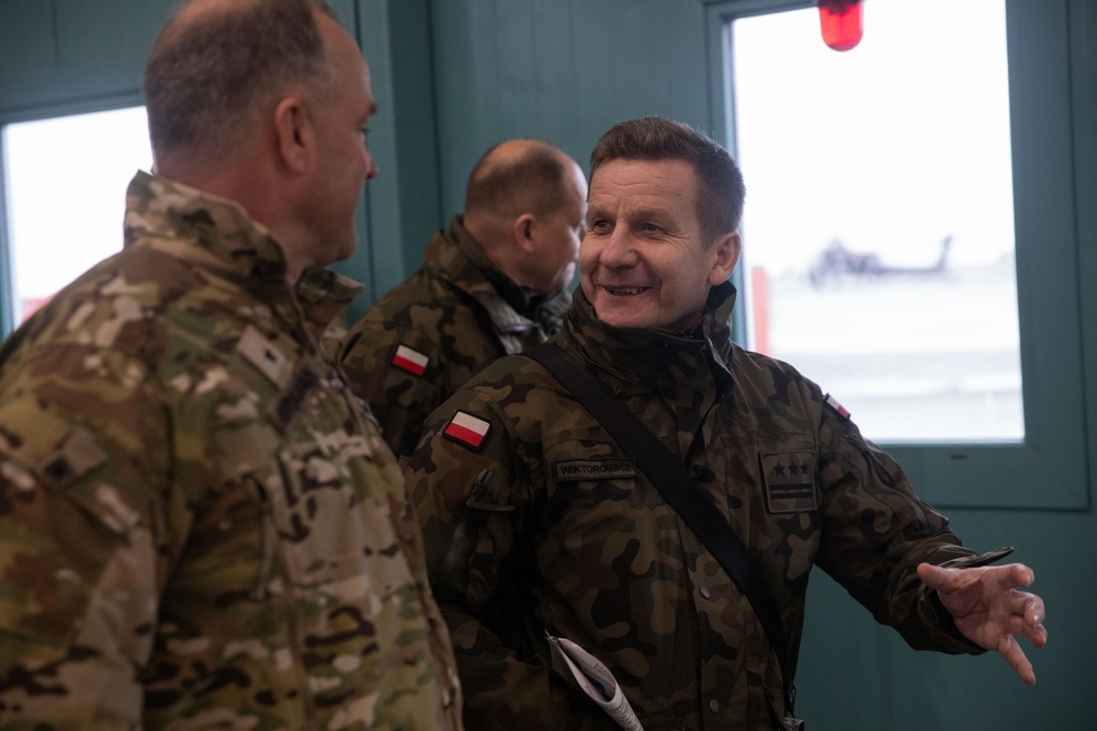 12th CAB hosts the Polish Apache Initiative’s 2nd summit at USAG Ansbach