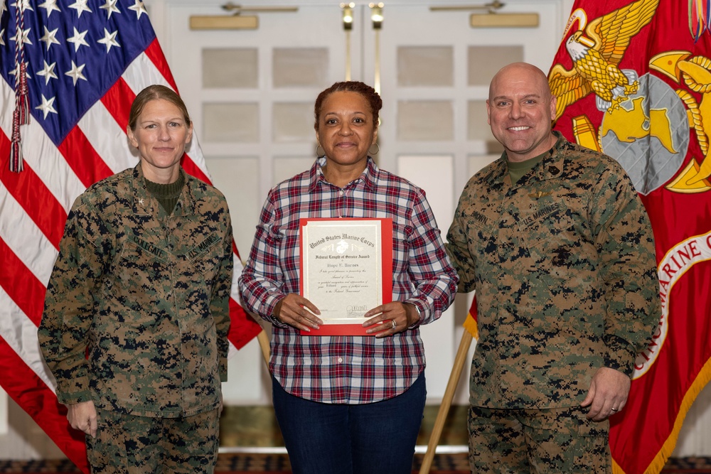 Civilians receive awards for 4th Quarter, 2024