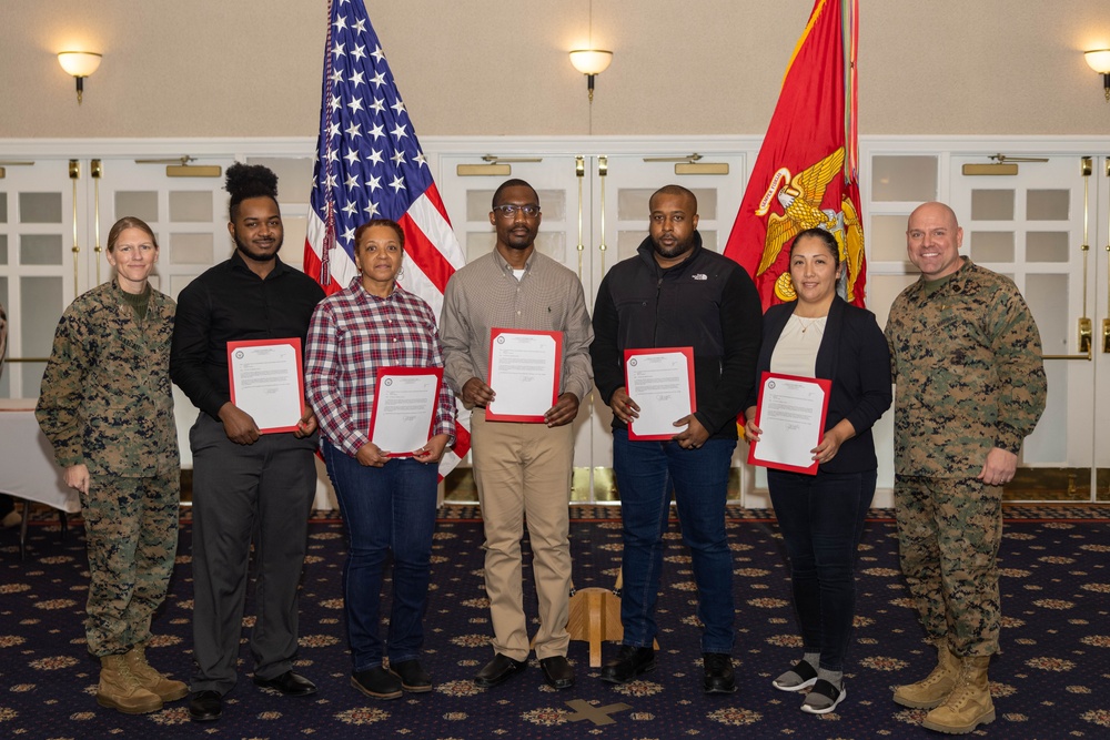 Civilians receive awards for 4th Quarter, 2024