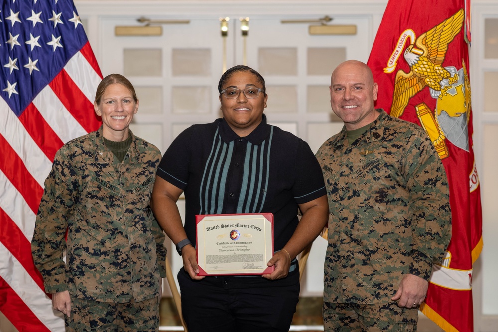 Civilians receive awards for 4th Quarter, 2024