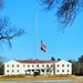 Fort McCoy remembers President Carter with flag at half-staff