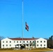 Fort McCoy remembers President Carter with flag at half-staff