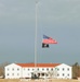 Fort McCoy remembers President Carter with flag at half-staff