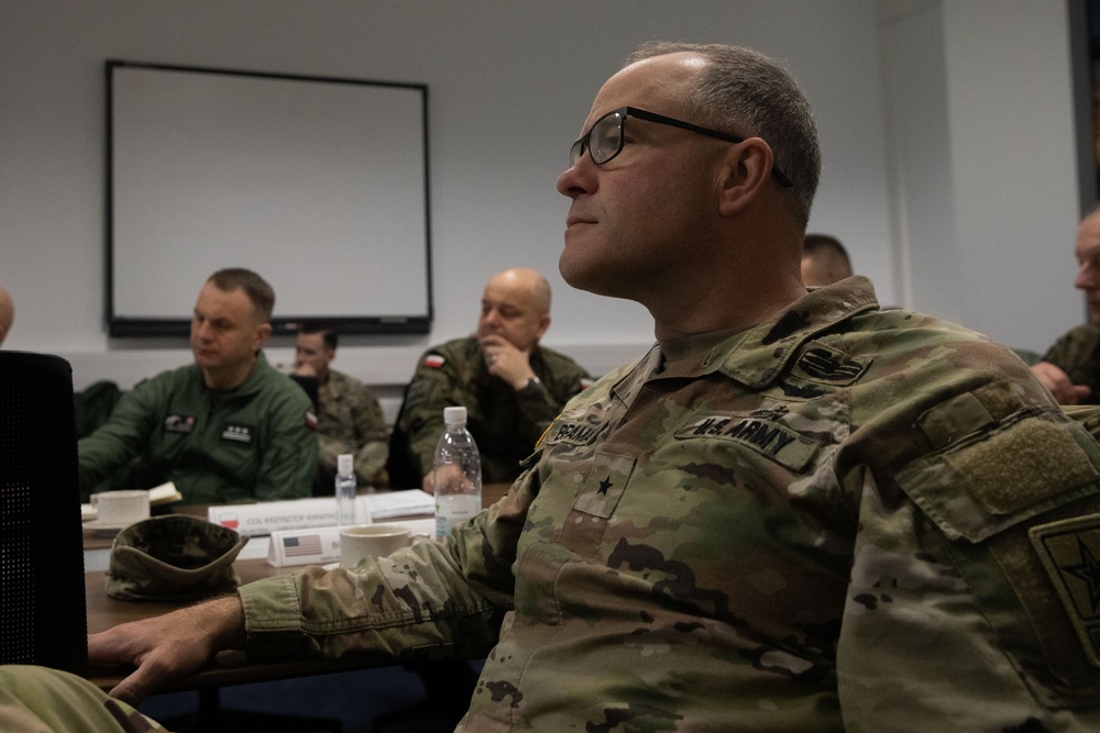 12th CAB hosts the second Polish Apache Initiative summit at USAG Ansbach