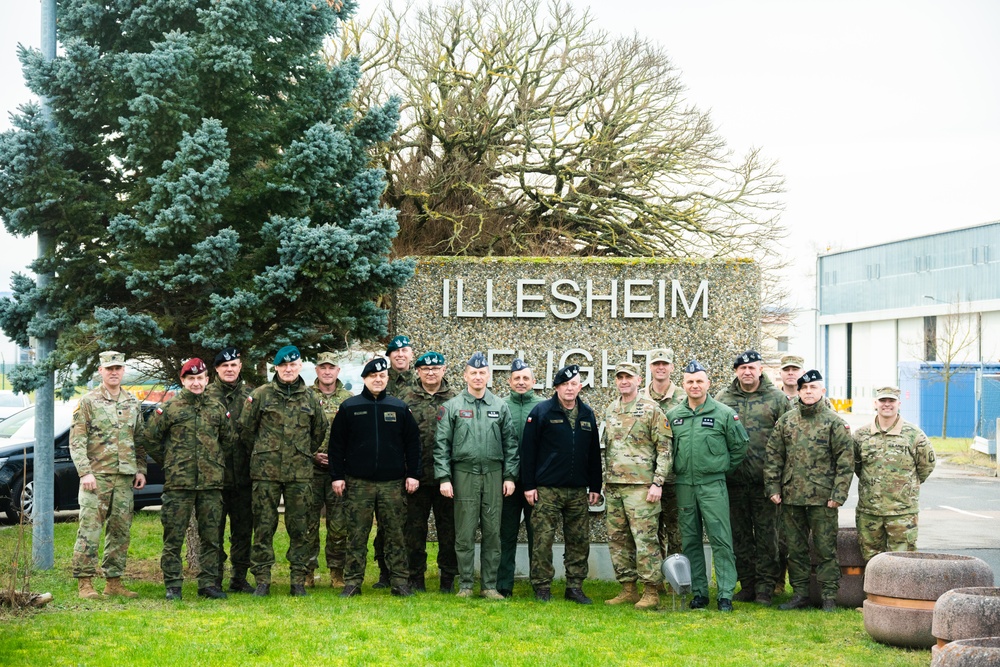 12th CAB hosts Polish Apache Initiative at USAG Ansbach