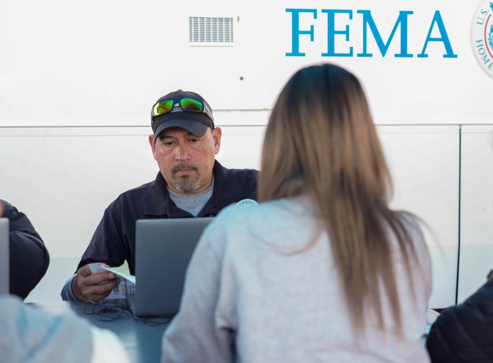 Disaster Recovery Center in Pasadena, California