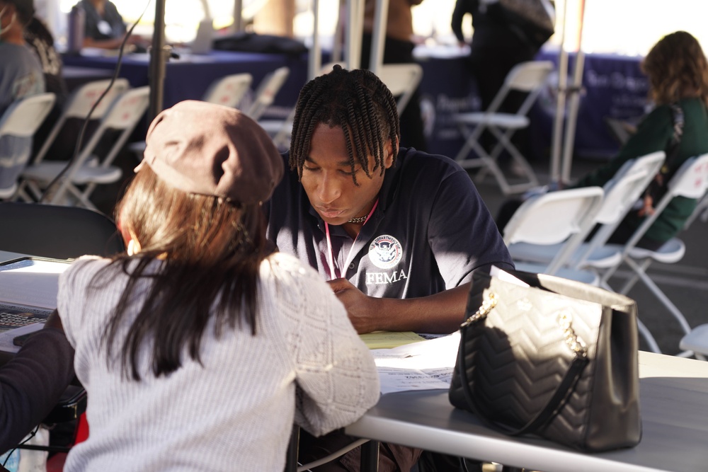 Disaster Recovery Center in Pasadena, California