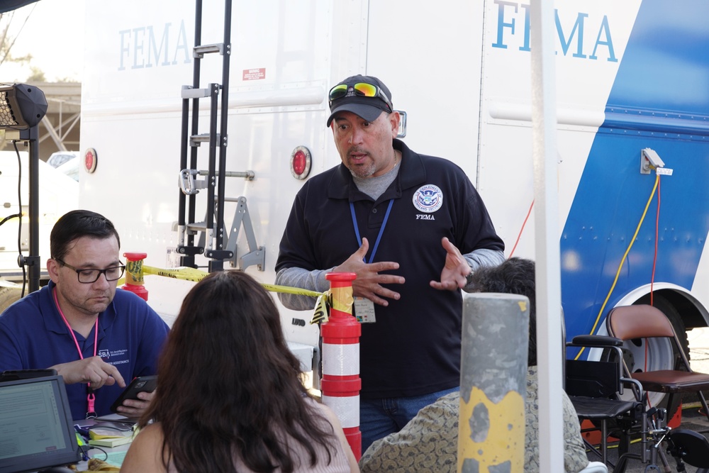 Disaster Recovery Center in Pasadena, California