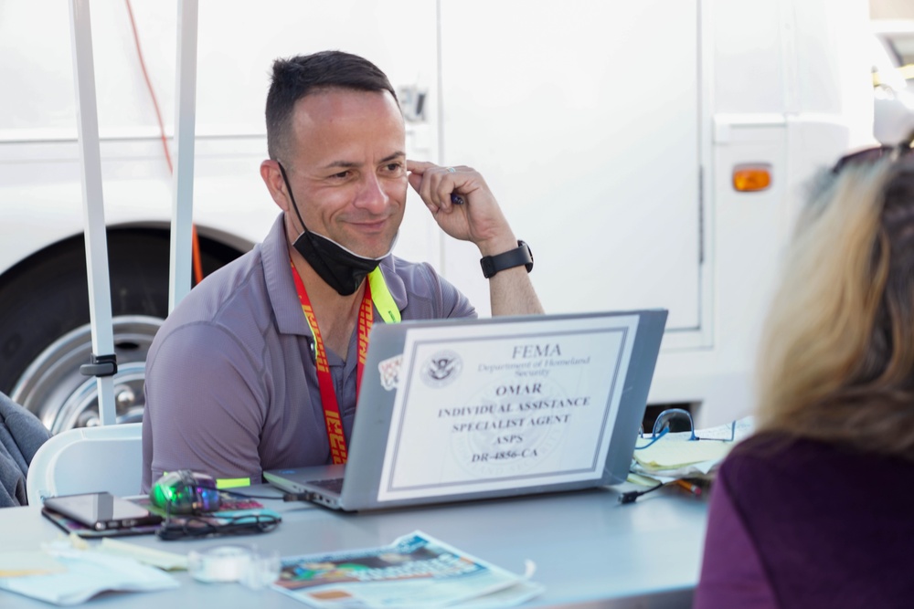 Disaster Recovery Center in Pasadena, California