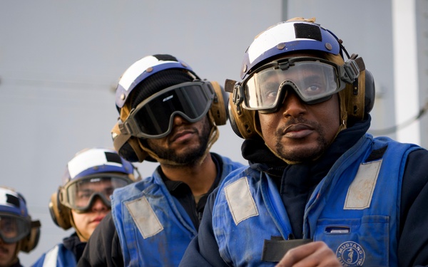 Sailor Participate In a Firefighting Drill