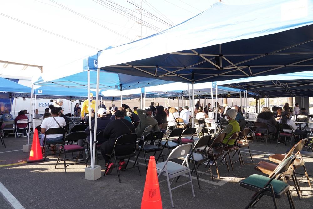 Disaster Recovery Center in Pasadena, California