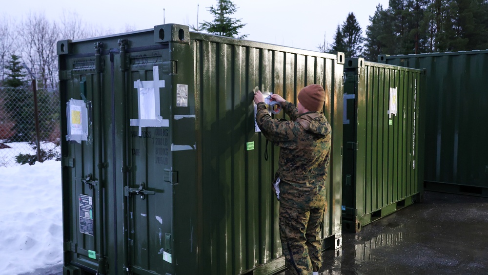 Marines Prepare for Joint Viking at Norway Prepositioning Site