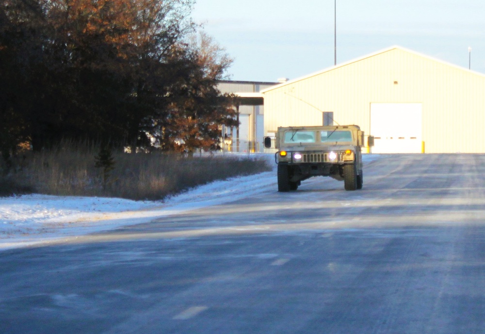 January 2025 training operations at Fort McCoy