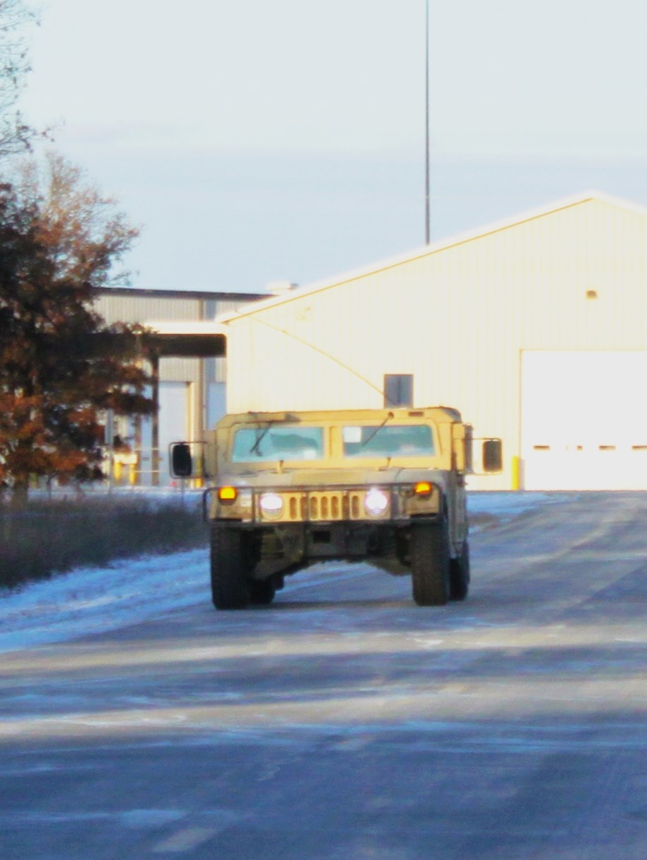 January 2025 training operations at Fort McCoy