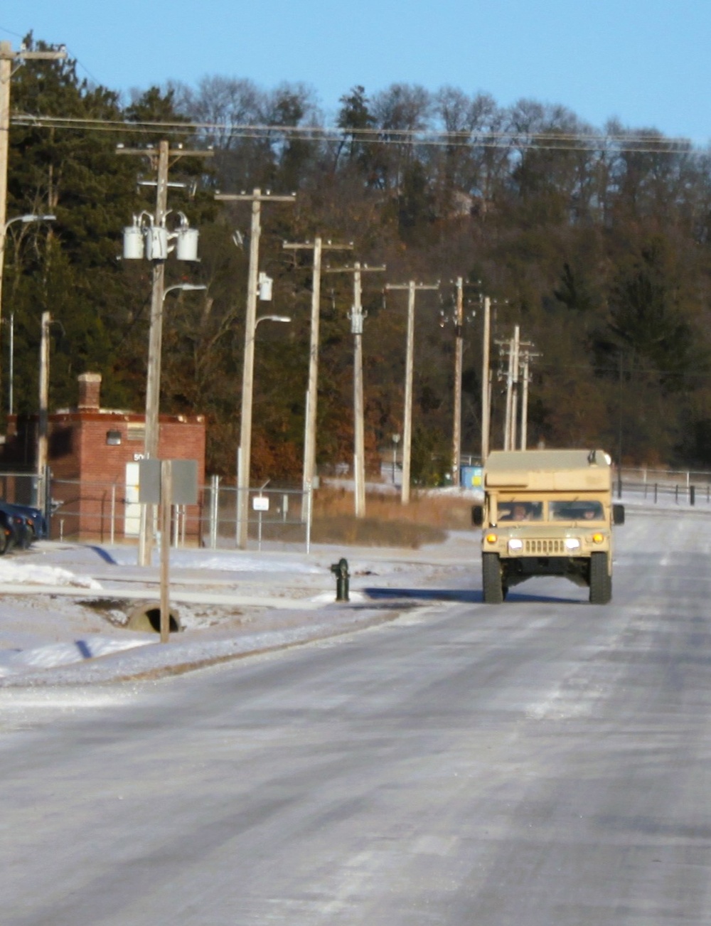 January 2025 training operations at Fort McCoy