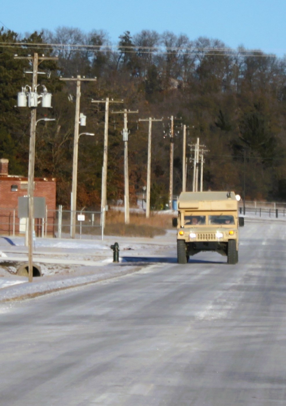 January 2025 training operations at Fort McCoy