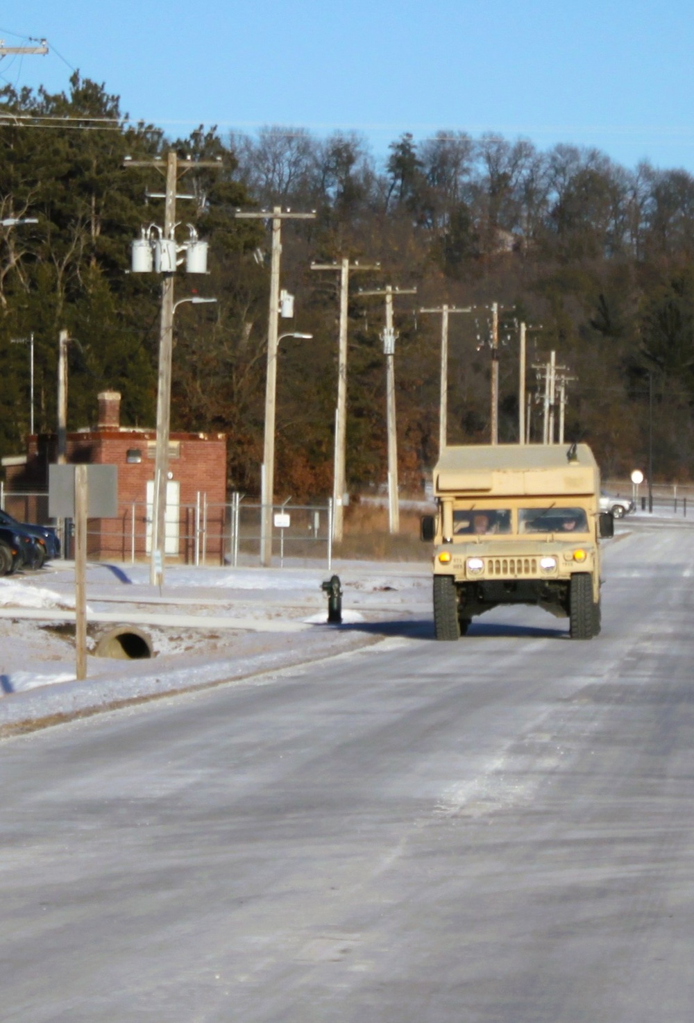 January 2025 training operations at Fort McCoy