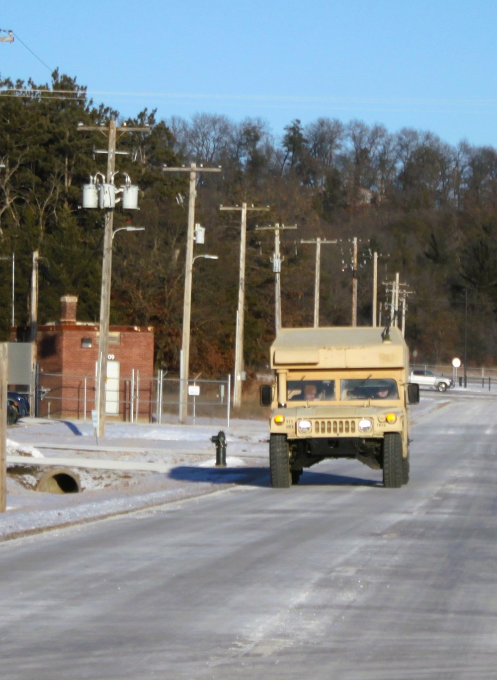 January 2025 training operations at Fort McCoy