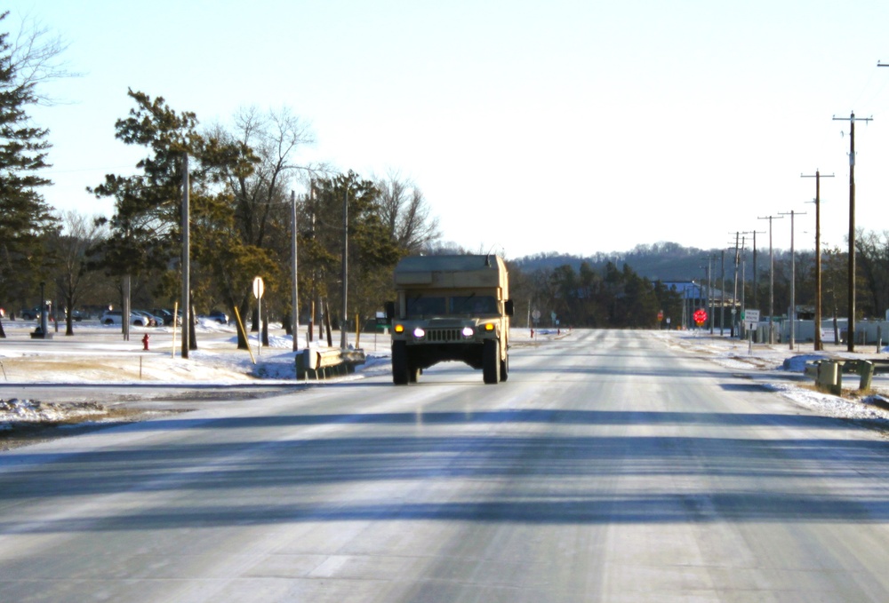 January 2025 training operations at Fort McCoy