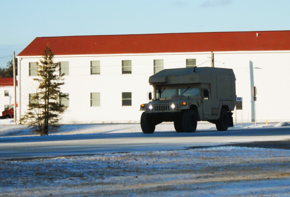 January 2025 training operations at Fort McCoy