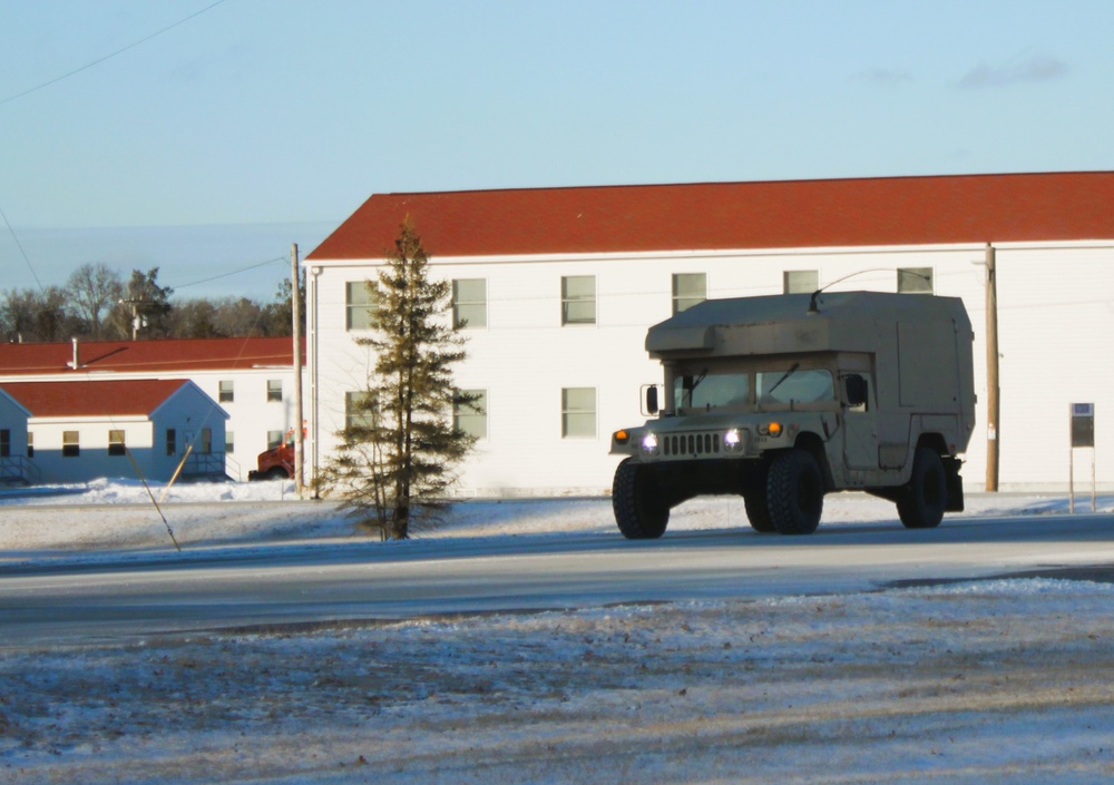 January 2025 training operations at Fort McCoy