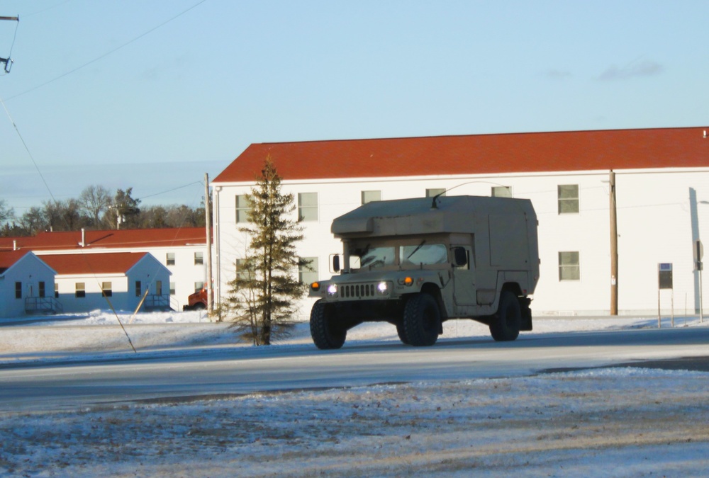 January 2025 training operations at Fort McCoy