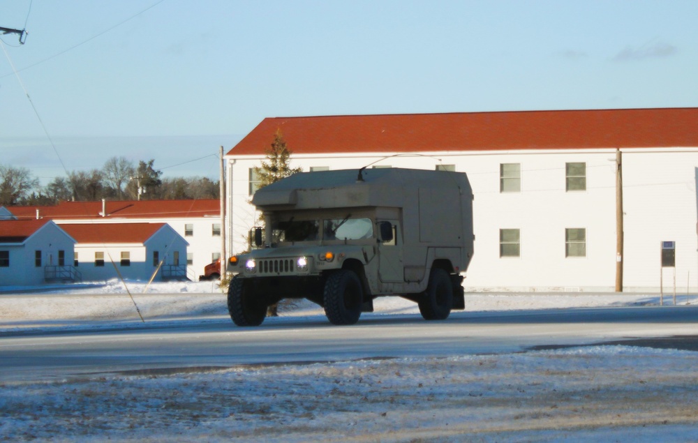 January 2025 training operations at Fort McCoy