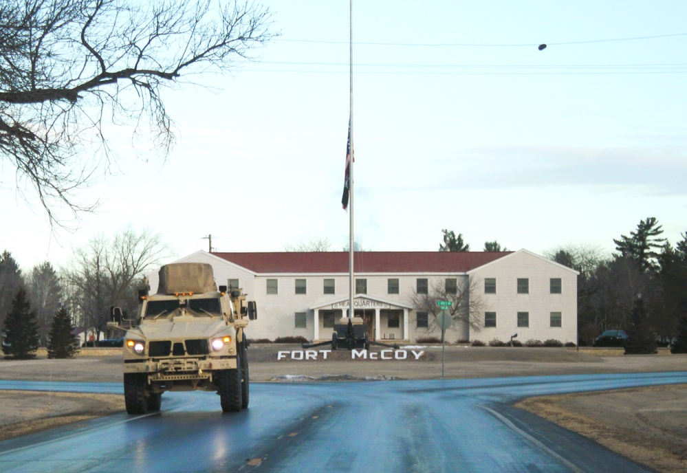 January 2025 training operations at Fort McCoy