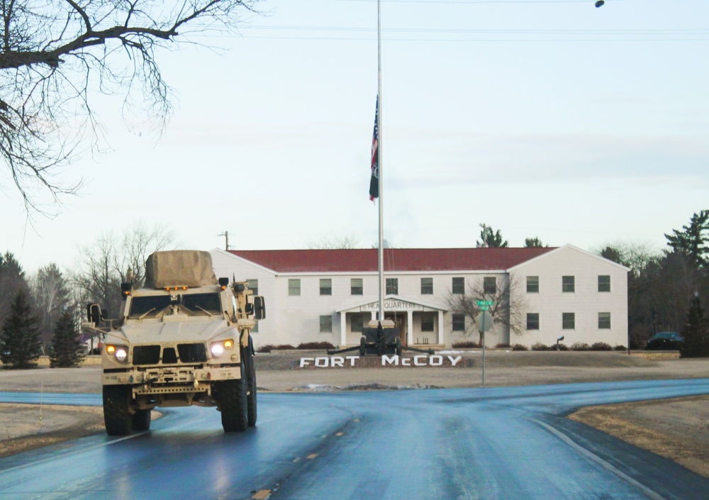 January 2025 training operations at Fort McCoy