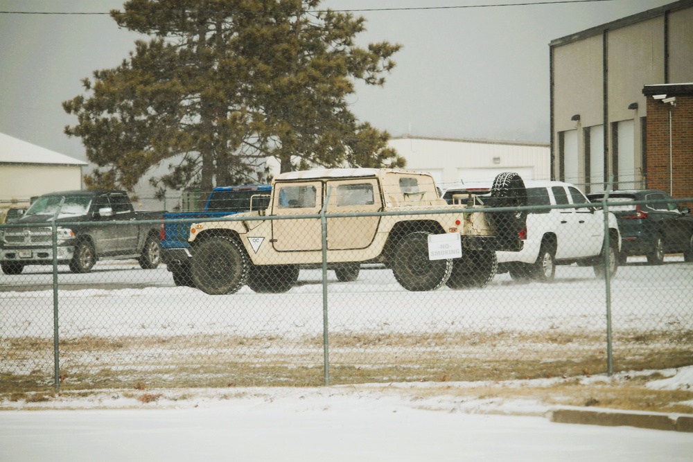 January 2025 training operations at Fort McCoy