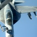 Navy F/A-18 Super Hornets conduct operations over the Red Sea