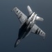 Navy F/A-18 Super Hornets conduct operations over the Red Sea