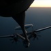 Navy F/A-18 Super Hornets conduct operations over the Red Sea