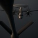 Navy F/A-18 Super Hornets conduct operations over the Red Sea