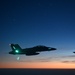 Navy F/A-18 Super Hornets conduct operations over the Red Sea