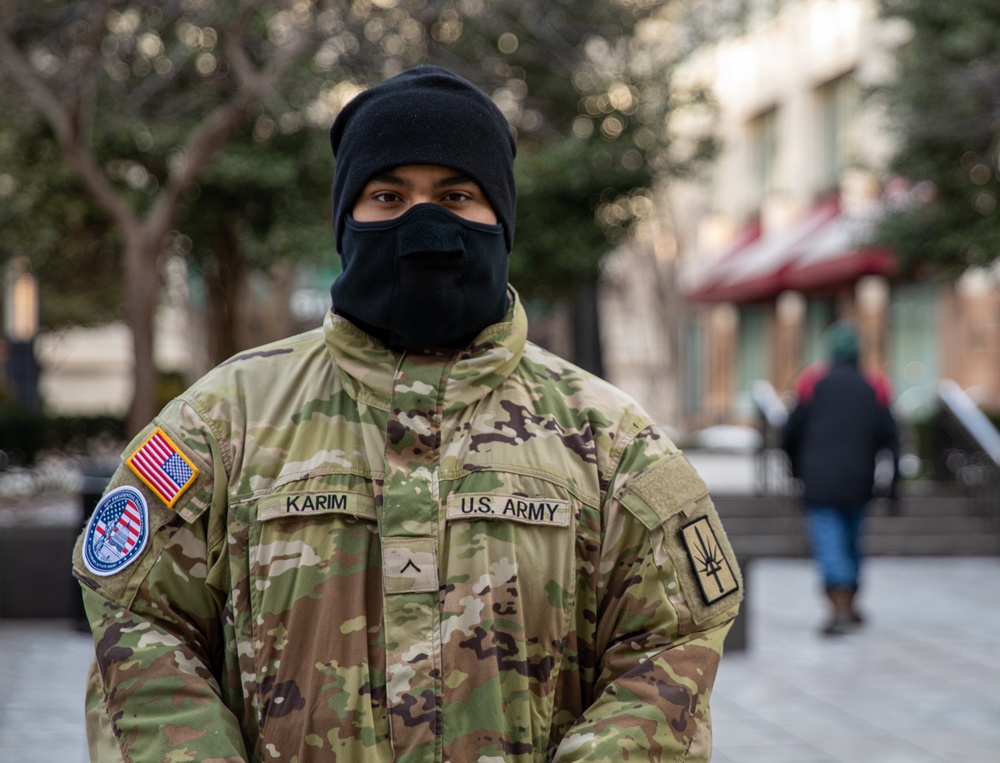 New York National Guard Soldiers, Airmen help secure presidential inauguration