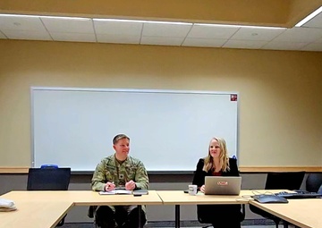 Fort McCoy Garrison commander visits University of Wisconsin-La Crosse chancellor