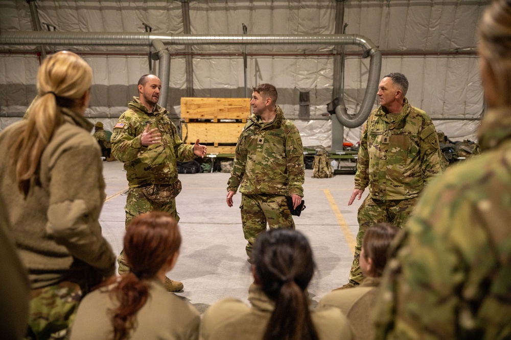 11th Airborne Division Surgeon Visits 307th FRSD During JPMRC 25-02