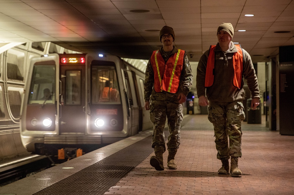 New York Air National Guard Provide Support for 60th Presidential Inauguration