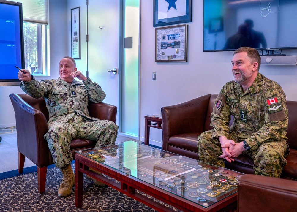 Navy SG meets with Royal Canadian Navy SG