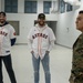 The Houston Astros visit the Armed Forces Reserve Center