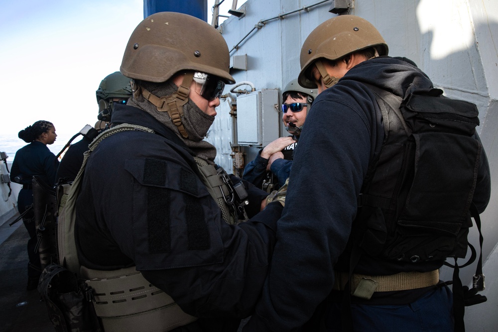 Wayne E. Meyer Conducts VBSS Operations