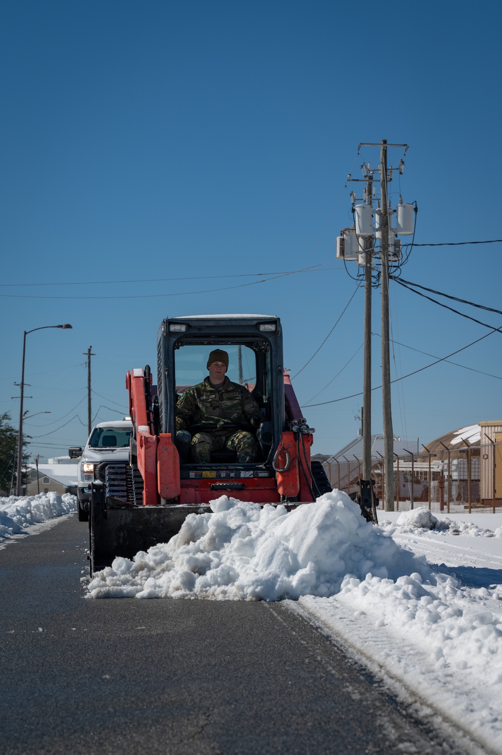 Snow Falls on Sentry Savannah 25-1