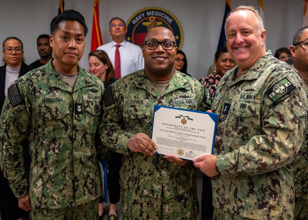 Bureau of Medicine and Surgery Headquarters Command Awards Ceremony