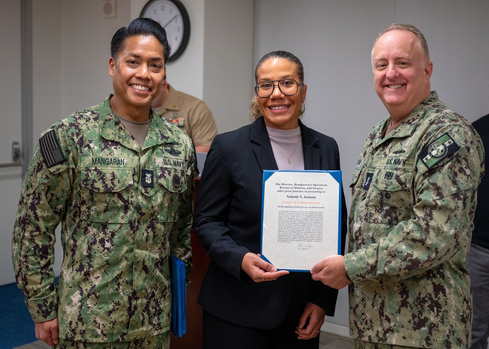 Bureau of Medicine and Surgery Headquarters Command Awards Ceremony