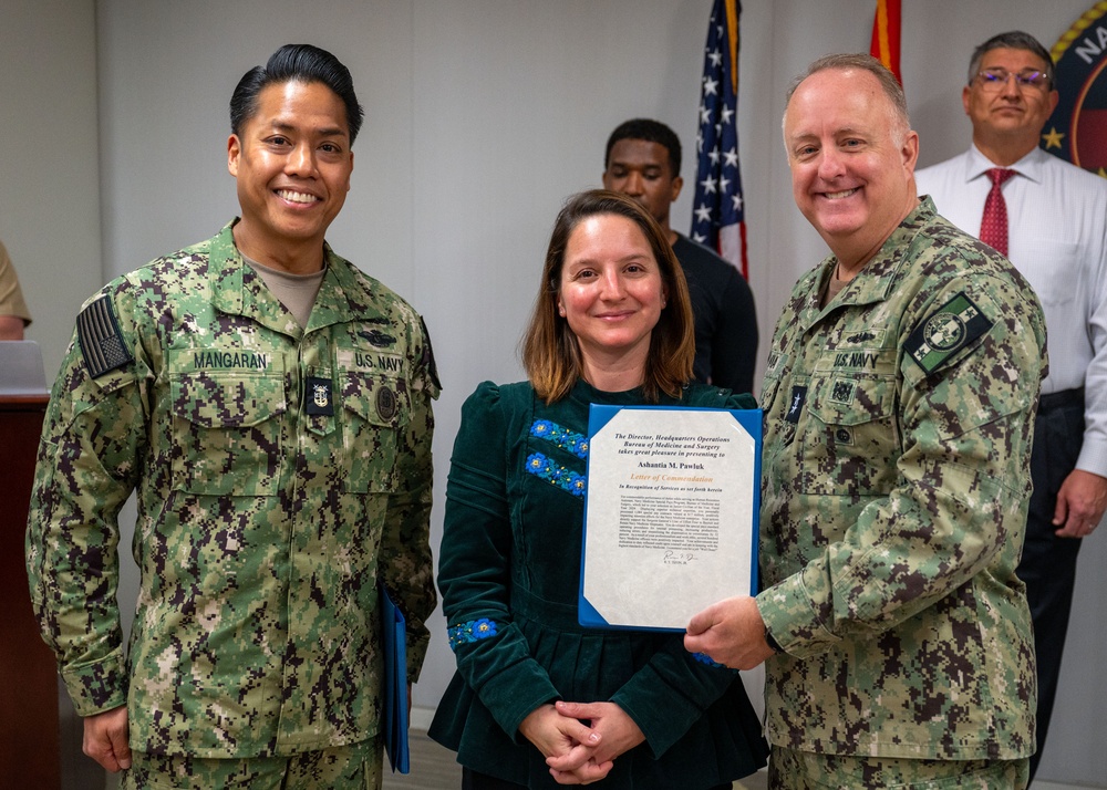 Bureau of Medicine and Surgery Headquarters Command Awards Ceremony